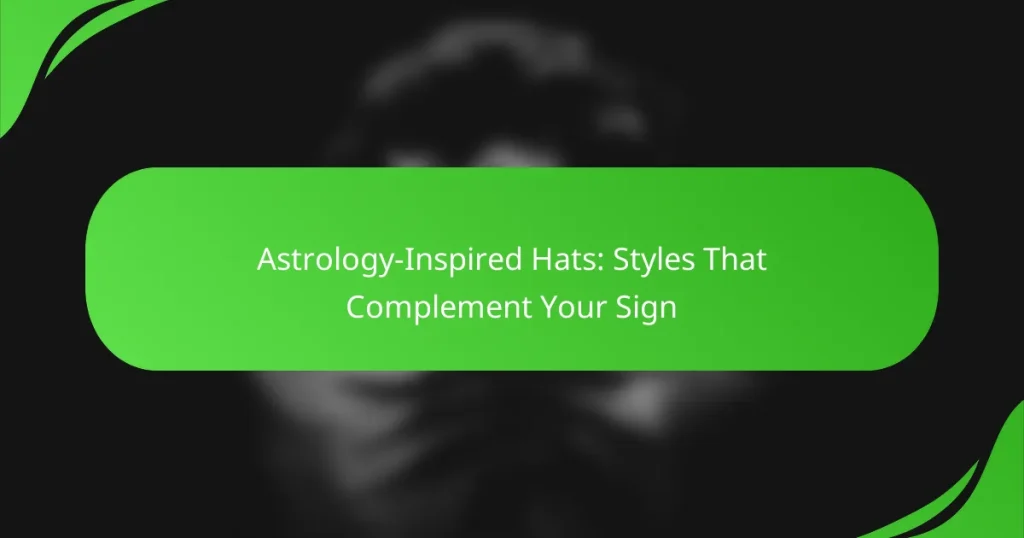Astrology-Inspired Hats: Styles That Complement Your Sign