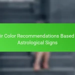 Hair Color Recommendations Based on Astrological Signs