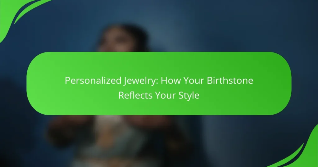Personalized Jewelry: How Your Birthstone Reflects Your Style