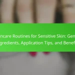 Skincare Routines for Sensitive Skin: Gentle Ingredients, Application Tips, and Benefits