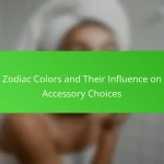 Zodiac Colors and Their Influence on Accessory Choices