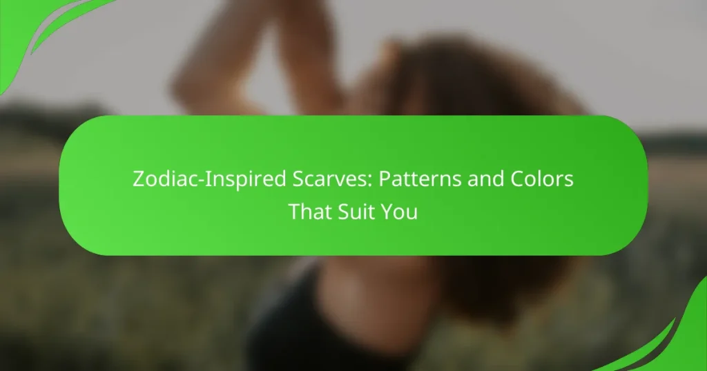Zodiac-Inspired Scarves: Patterns and Colors That Suit You